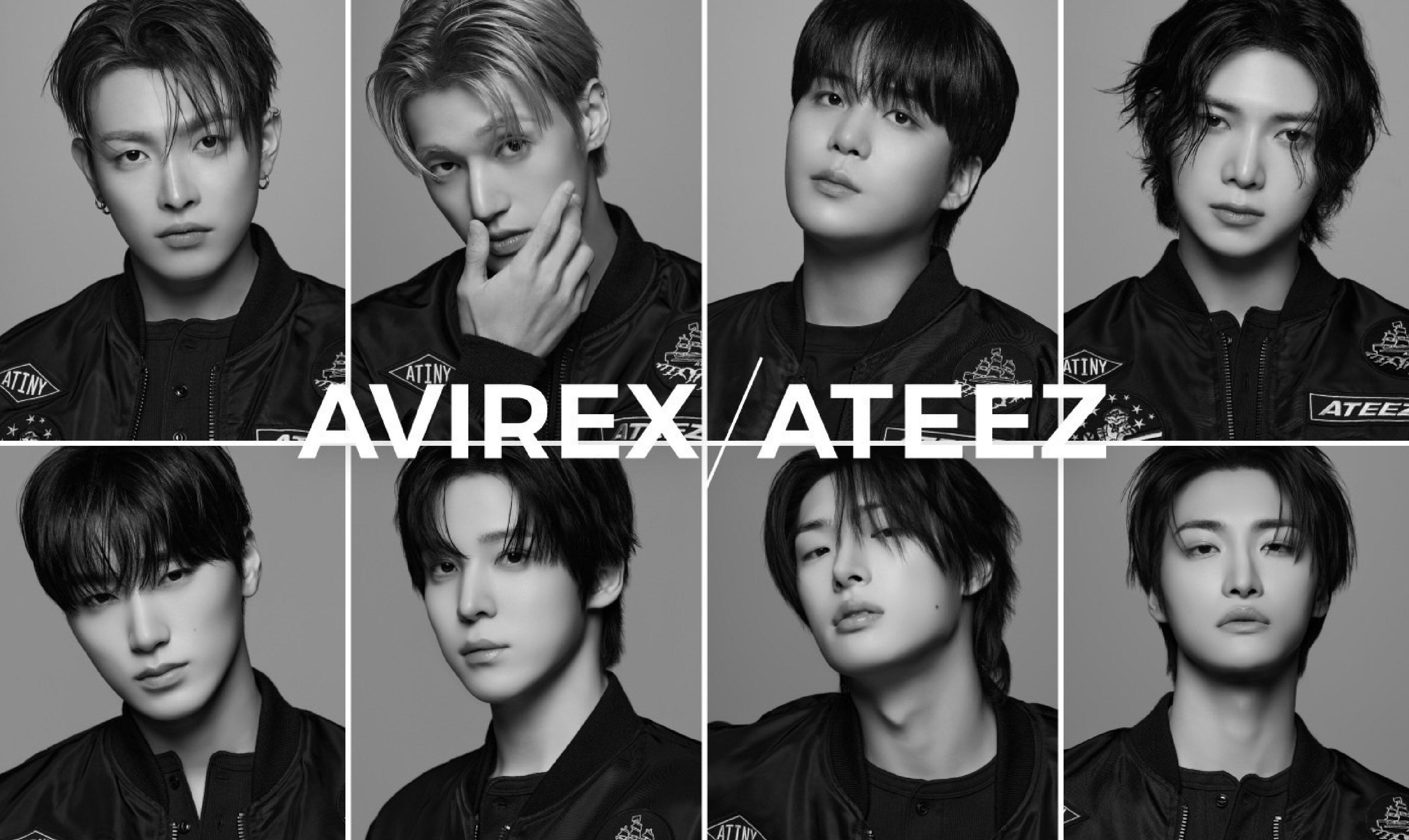 新品 未開封 BRMUD X ATEEZ スペシャルコラボセット AVIREX × ATEEZ コラボレーションアイテム 全国発売決定！ | AVIREX